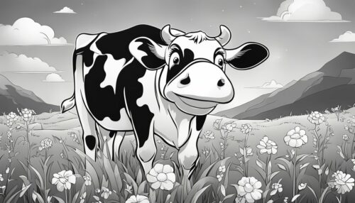 Cow Coloring Pages
