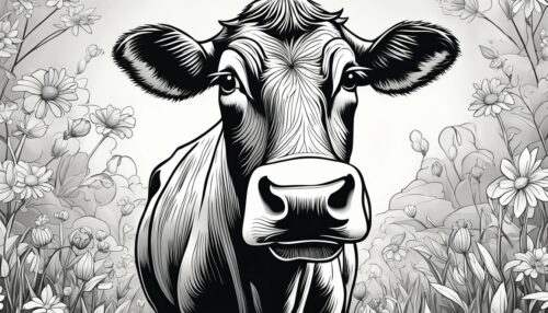 Cow Coloring Pages