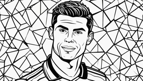 Special Occasion Cristiano Ronaldo Coloring Pages
