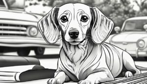 Types of Dachshund Coloring Pages