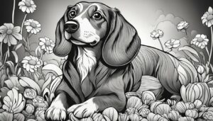 Funny and Cartoon Dachshund Coloring Pages