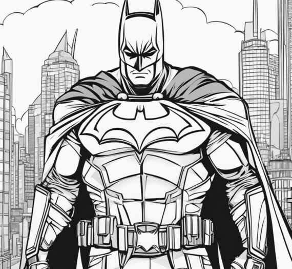 Dark Knight Batman Coloring Pages: 17 Free Printable Sheets