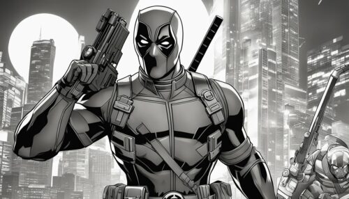 Deadpool Avenger Coloring Pages