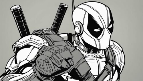 Deadpool Avenger Coloring Pages
