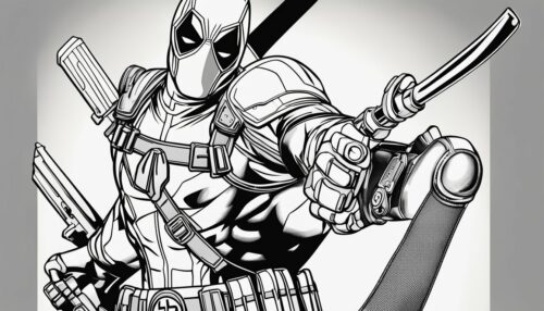 Printable Deadpool Pages