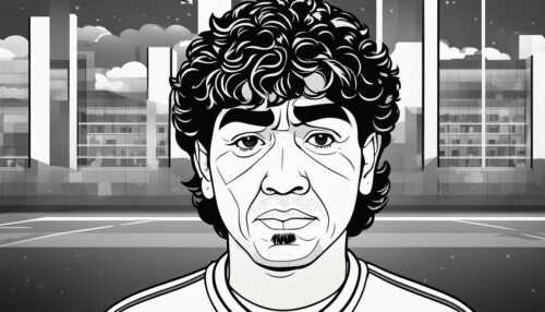 Creating Diego Maradona Coloring Pages