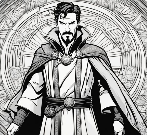 Doctor Strange Coloring Pages: 4 Free Colorings Book