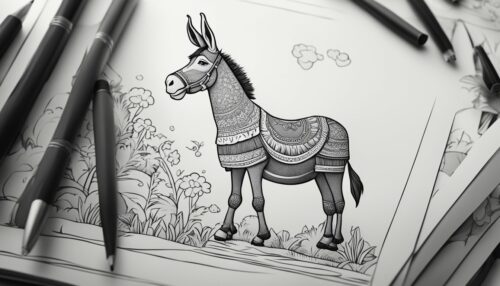 Search for Free Donkey Coloring Pages