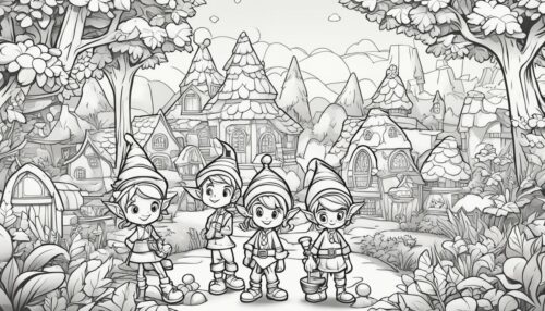 How to Use Elves Coloring Pages