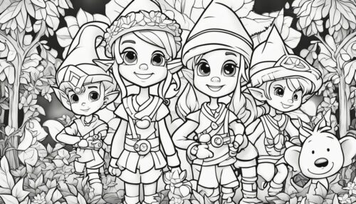 How to Use Elves Coloring Pages