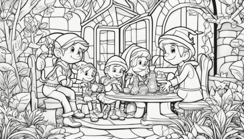 How to Use Elves Coloring Pages
