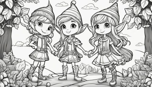 How to Use Elves Coloring Pages