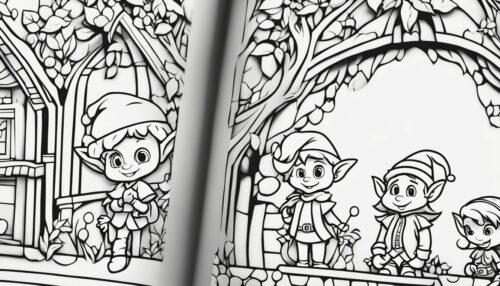 Understanding Elves Coloring Pages