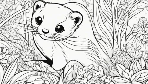 Ferret Coloring Pages Overview
