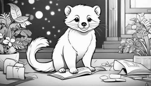 Engaging with Ferret Coloring Pages