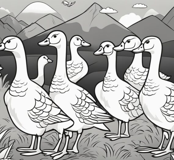 Geese Coloring Pages: 16 Colorings Book