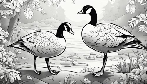 Geese Coloring Pages