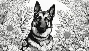 Where to Find German Shepherd Coloring Pages