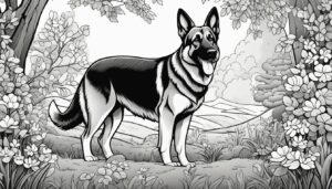 Where to Find German Shepherd Coloring Pages