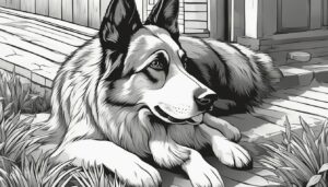 Types of German Shepherd Coloring Pages