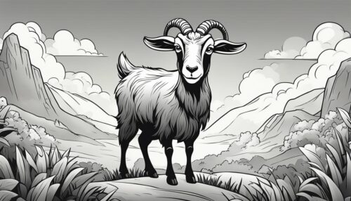 Free Goat Coloring Pages