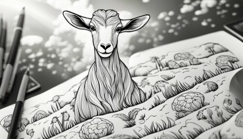 Goat Coloring Sheets