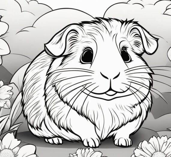 Guinea Pig Coloring Pages: 20 Colorings Book