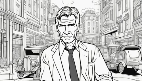 Harrison Ford Coloring Pages