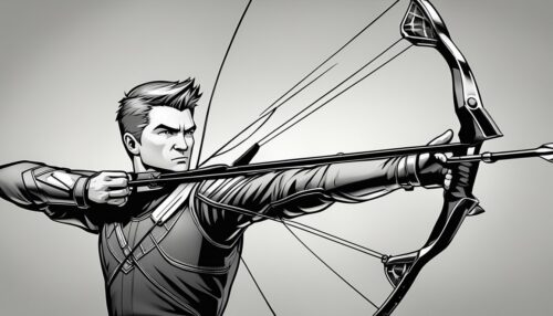 Hawkeye Coloring Pages