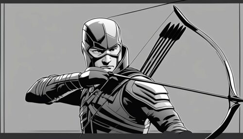The Marvelous World of Hawkeye Coloring Pages