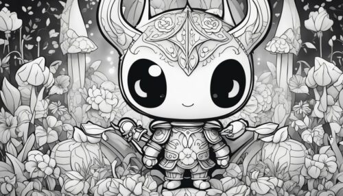 Hollow Knight Coloring Pages