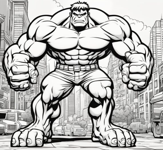 Hulk Coloring Pages: 17 Free Colorings Book