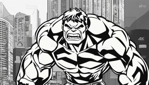 Hulk Coloring Pages