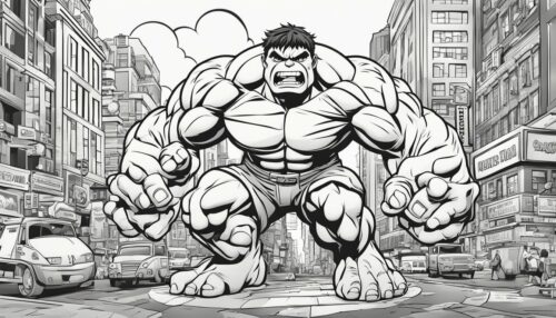 Hulk Coloring Pages