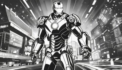 Iron Man Coloring Pages