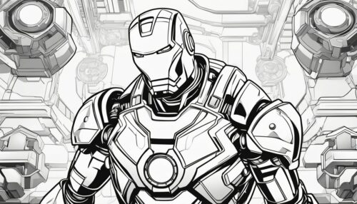 Iron Man Coloring Pages