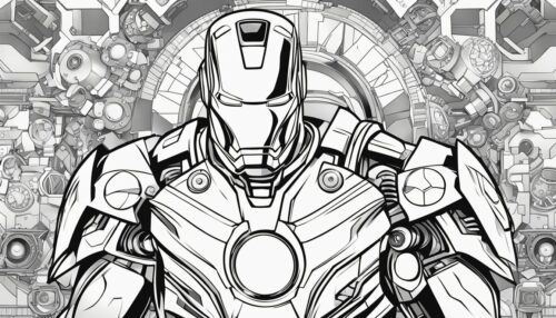 The Joy of Coloring Iron Man Pages