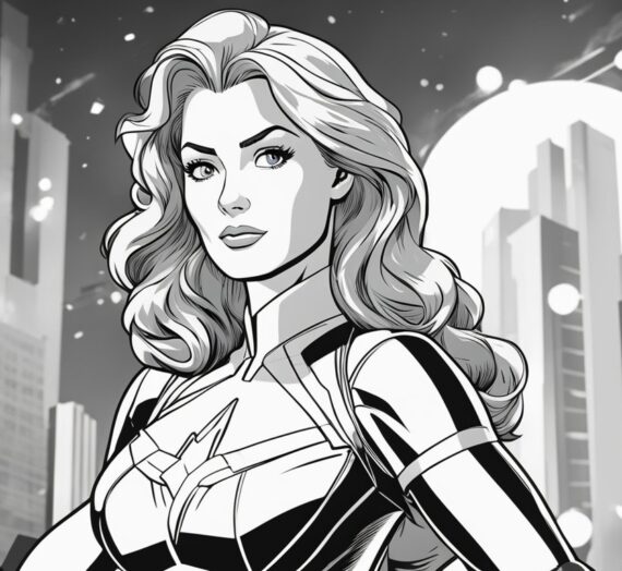 Jean Grey Coloring Pages: 13 Free Colorings Book