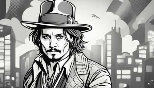 Popular Johnny Depp Characters for Coloring Pages