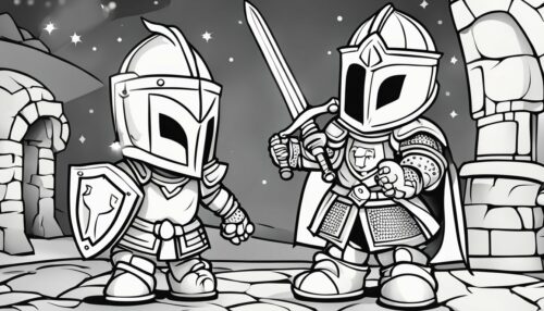 Benefits and Uses of Knight Coloring Pages
