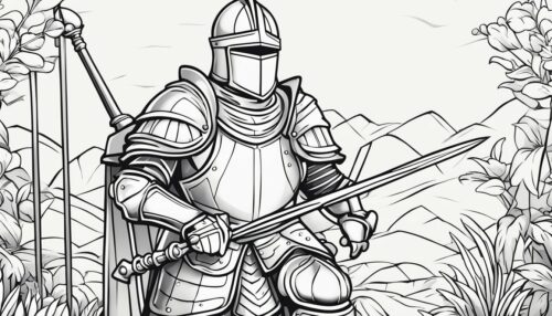 Benefits and Uses of Knight Coloring Pages