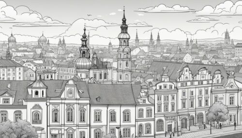 Krakow Coloring Pages