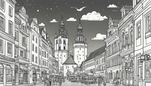 Krakow Coloring Pages