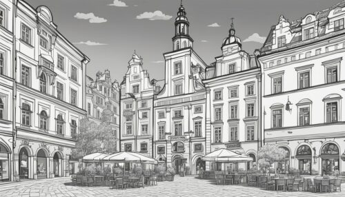 Krakow Coloring Pages