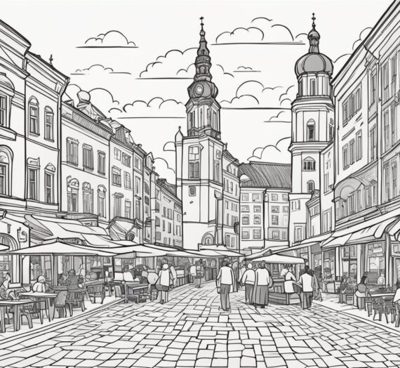 Krakow Coloring Pages: 18 Colorings Book