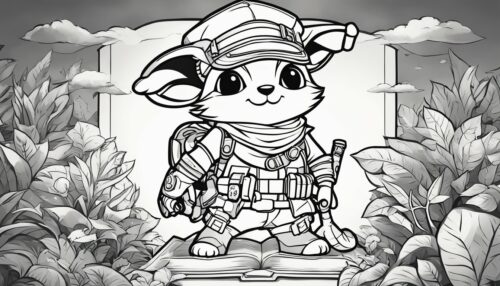 Teemo Coloring Pages for Kids