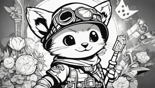 Downloading and Printing Teemo Coloring Pages