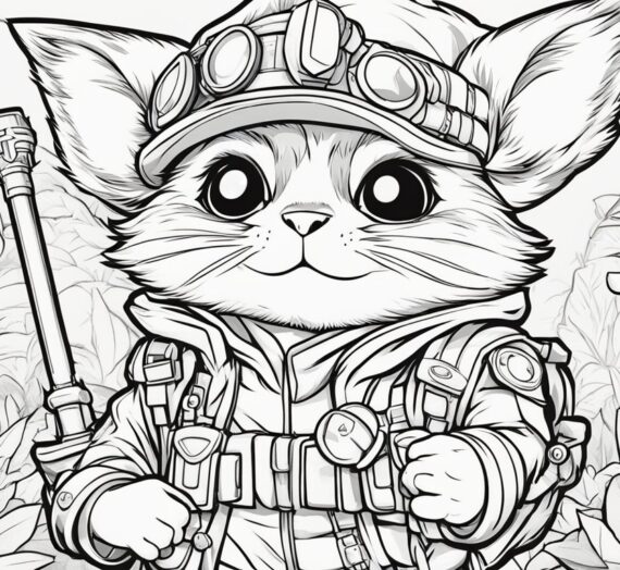 League of Legends Teemo Coloring Pages: 19 Colorings Book