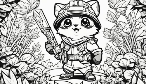 Downloading and Printing Teemo Coloring Pages