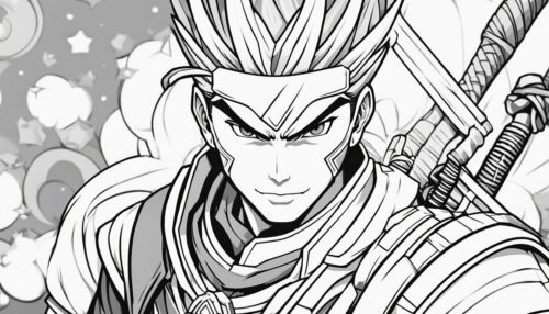 League of Legends Yasuo Coloring Pages